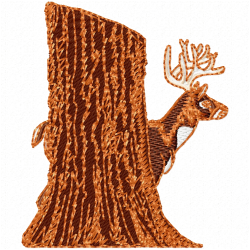 Gazelle Embroidery Design 12